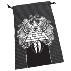 Cover for Dice Bag: Illuminati